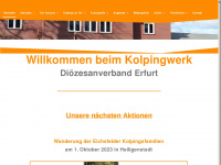 kolping-erfurt.de Webseite Vorschau