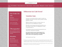cafe-kinnel.de Webseite Vorschau