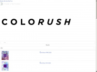 colorush.eu Webseite Vorschau