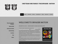 invader-nation.ch Webseite Vorschau