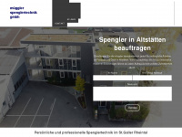 mueggler-spenglertechnik.ch Webseite Vorschau