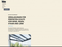 muegglerglas.ch Webseite Vorschau