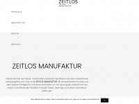 zeitlos-manufaktur.de Webseite Vorschau