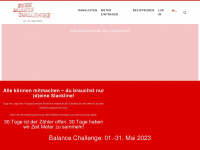 balance-challenge.ch Webseite Vorschau