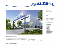 eisbach-studios.com Webseite Vorschau