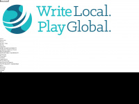 writelocalplayglobal.org Webseite Vorschau