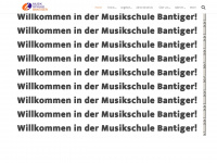 musikschule-bantiger.ch Webseite Vorschau