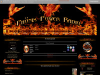phönix-powerradio.net Webseite Vorschau