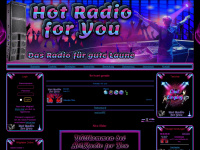 hotradio-for-you.de Webseite Vorschau