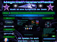 magicostfrieslandradio.de Webseite Vorschau