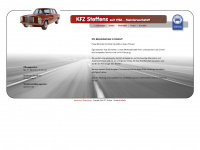 kfz-steffens.de Webseite Vorschau