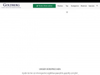 uhren-goldberg.de Webseite Vorschau