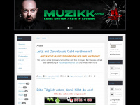 muzikk.org Webseite Vorschau