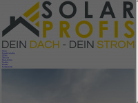 solarprofis.net Webseite Vorschau