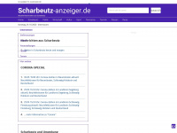 scharbeutz-anzeiger.de Webseite Vorschau