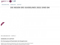 guidelines2021.com Webseite Vorschau