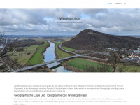 wesergebirge.com Webseite Vorschau