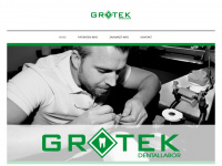 grotek-dental.de Webseite Vorschau