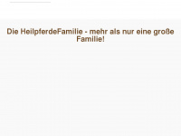 heilpferde-familie.de Webseite Vorschau