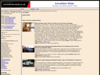 malta.immobilienmarkt.co.at Webseite Vorschau