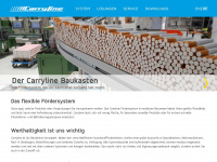 carryline-systems.de Webseite Vorschau