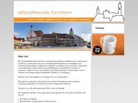 altstadtfreunde-forchheim.de Webseite Vorschau