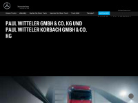 mercedes-benz-trucks-witteler.de Webseite Vorschau