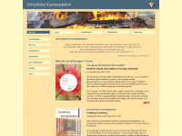 christliche-kontemplation.ch Webseite Vorschau