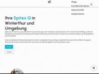 spitex-q.ch Webseite Vorschau
