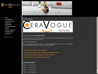 ceravogue.ch Webseite Vorschau