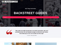 backstreet-guides.at Webseite Vorschau