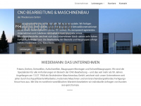 wiedemann-gmbh.net Webseite Vorschau