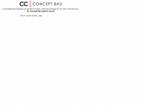 ccconceptbau.de Webseite Vorschau