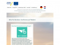 bike-no-borders.eu Webseite Vorschau