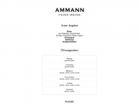 ammann.wine Webseite Vorschau