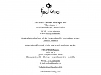 finewines.it Webseite Vorschau