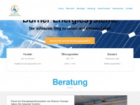 boerner-energiesysteme.de Webseite Vorschau