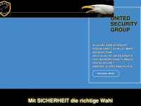 unitedsecuritygroup.de Webseite Vorschau