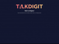 talkdigit.de Webseite Vorschau