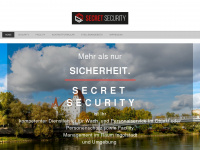 secret-security.de Webseite Vorschau