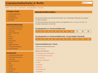 gemeinschaftsschulen-berlin.de Webseite Vorschau