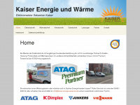kaiser-energie-waerme.de Webseite Vorschau