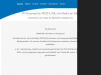 profiline-igh.de Webseite Vorschau