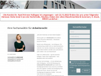 arbeitsrecht-kastl-landshut.de Webseite Vorschau