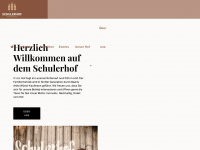 schulerhof.ch Webseite Vorschau