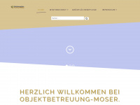objektbetreuung-moser.at Webseite Vorschau
