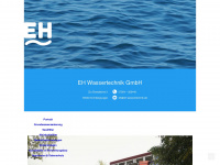eh-wassertechnik.de Webseite Vorschau