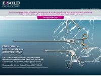 eisold-instruments.de Webseite Vorschau