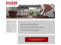elcede.de Webseite Vorschau