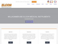 elcon-medical.com Webseite Vorschau